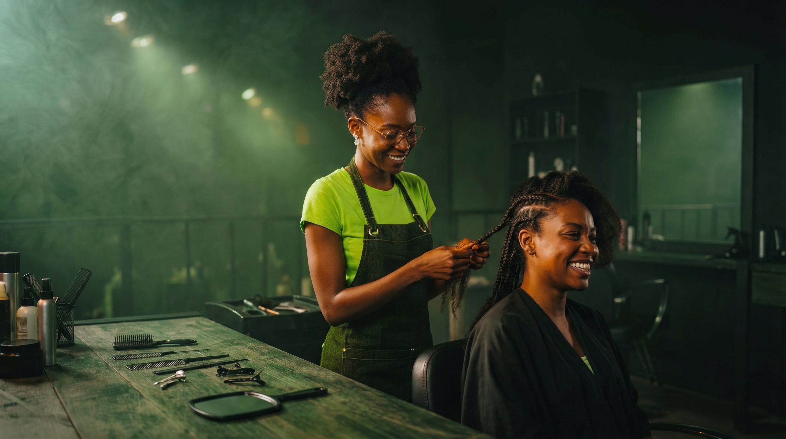 Beauty appointment business using Pokea